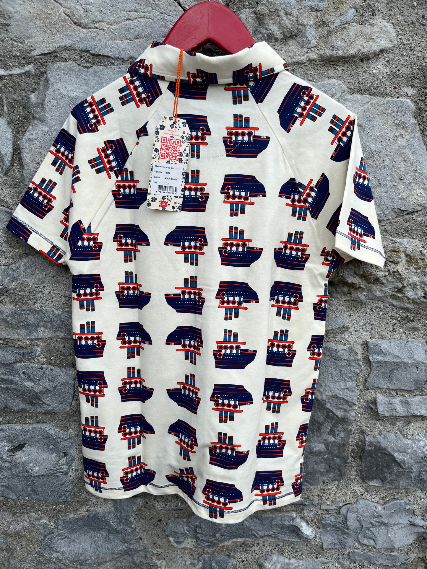 Boats shirt   12y (152cm)