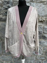 Load image into Gallery viewer, 80s snake scales blazer uk 12-16

