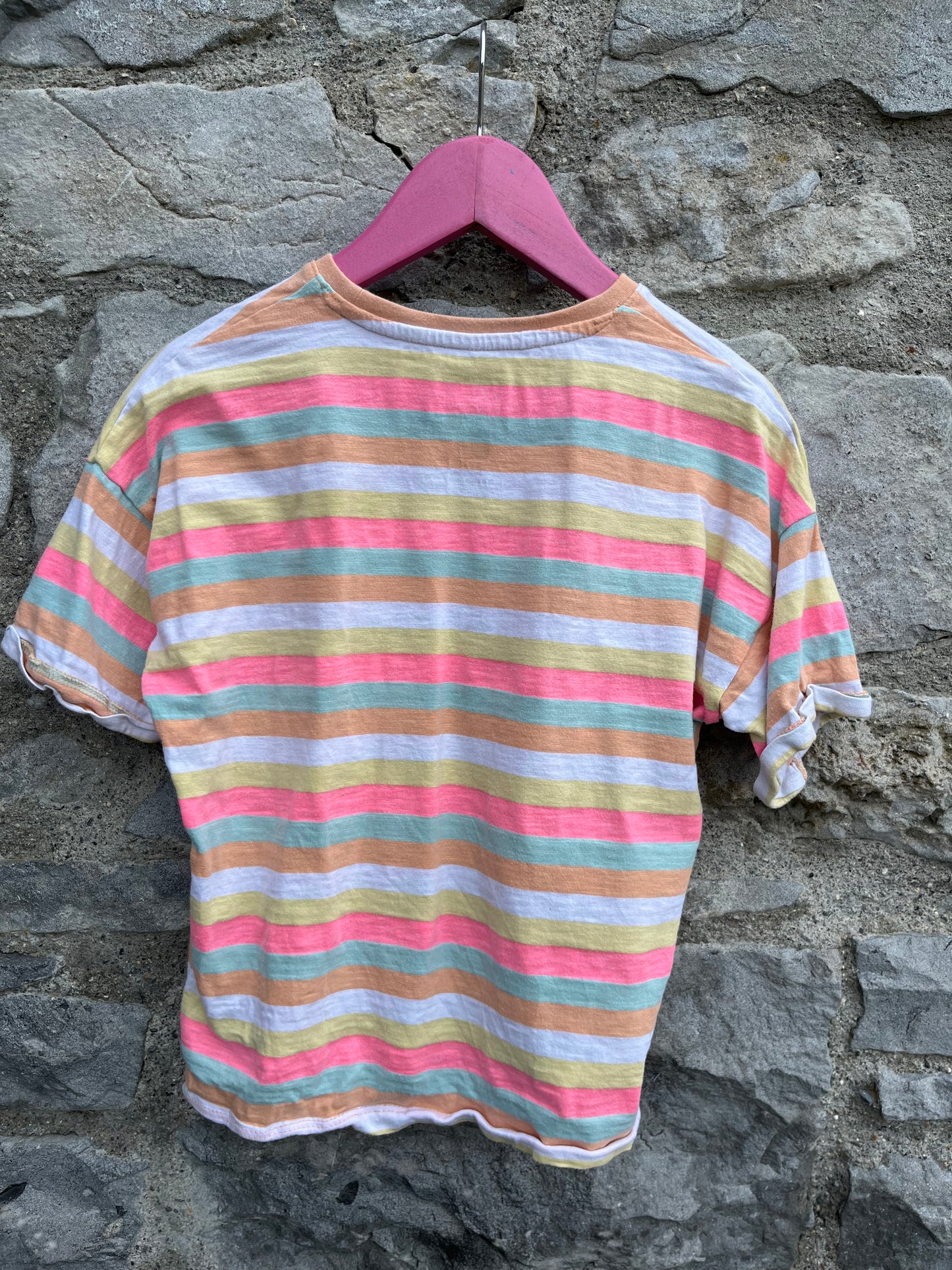 Colourful stripes top  9-10y (134-140cm)