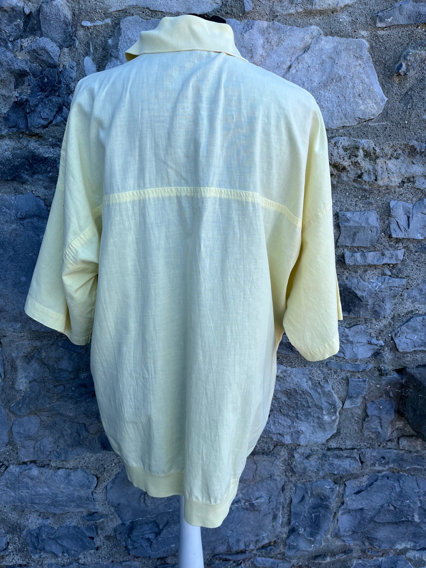 90s yellow top L/XL