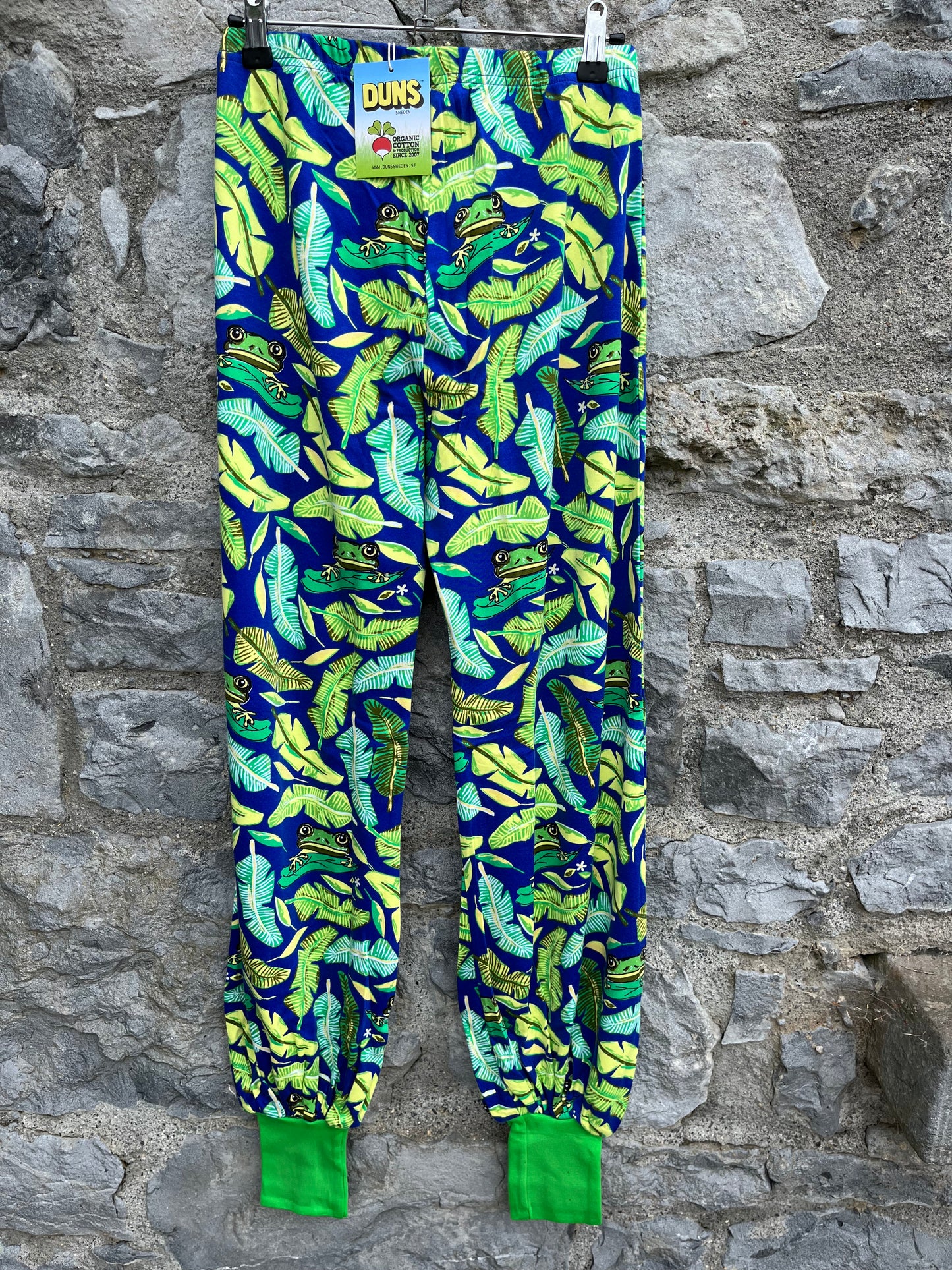 Frogs&leaves baggy pants 13-14y (158-164cm)