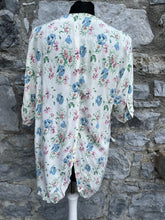 Load image into Gallery viewer, 80s floral blazer uk 10-12
