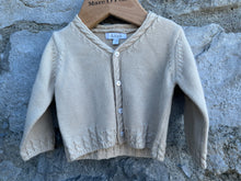 Load image into Gallery viewer, Beige cardigan   3-6m (62-68cm)
