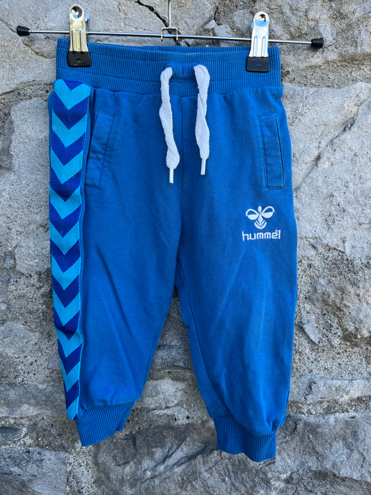 Blue tracksuit pants   6m (68cm)