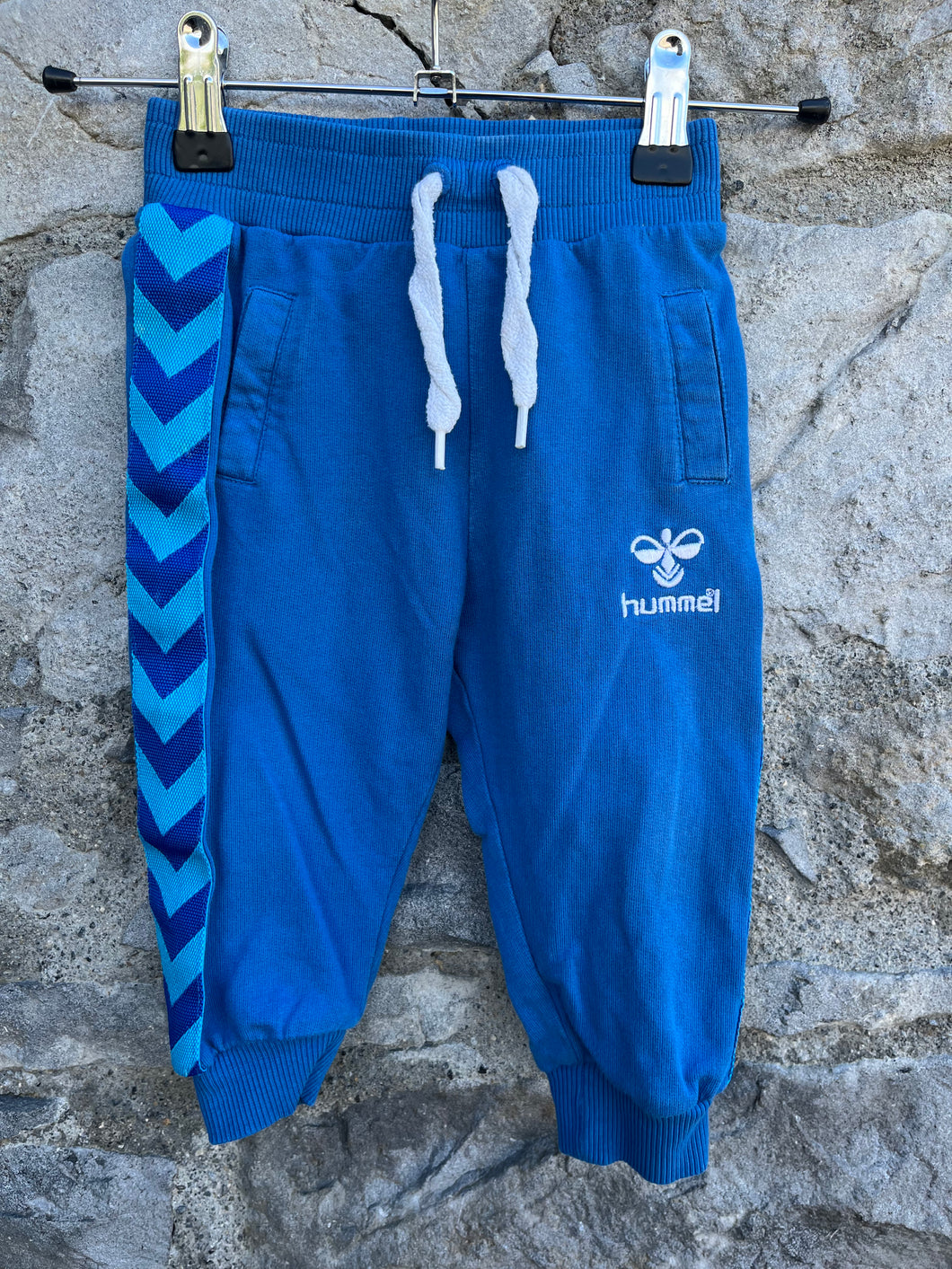 Blue tracksuit pants   6m (68cm)