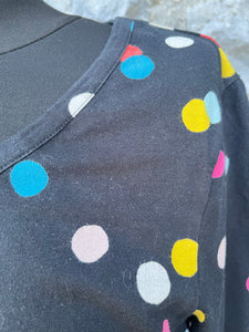 Rainbow dots maternity dress uk 14