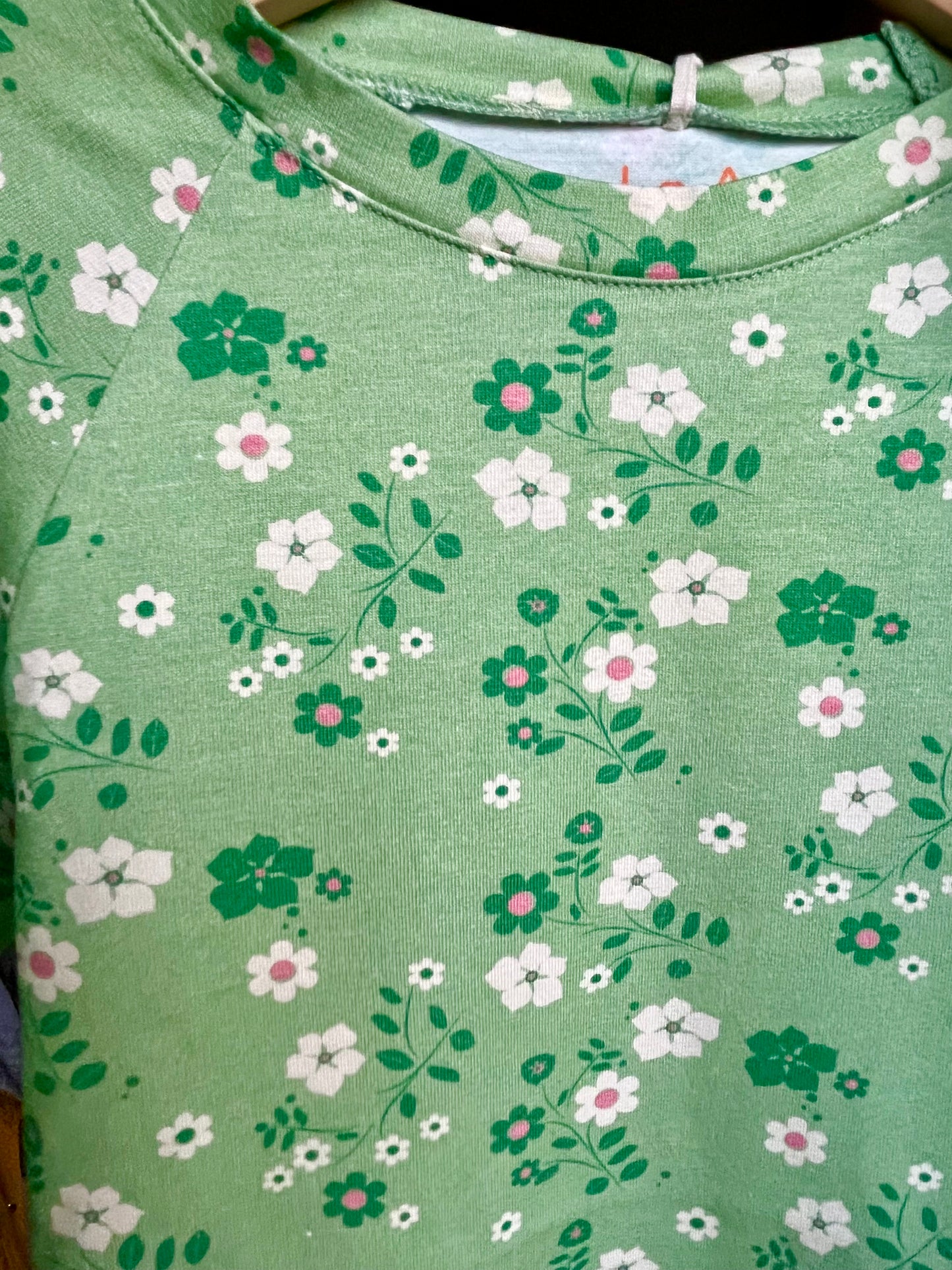 Leprechaun flowers tee   7y (122cm)