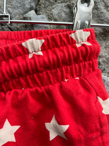 Red stars shorts  9-12m (74-80cm)