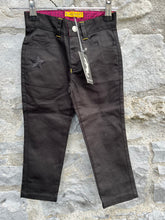 Load image into Gallery viewer, Black straight jeans   4y (104cm)
