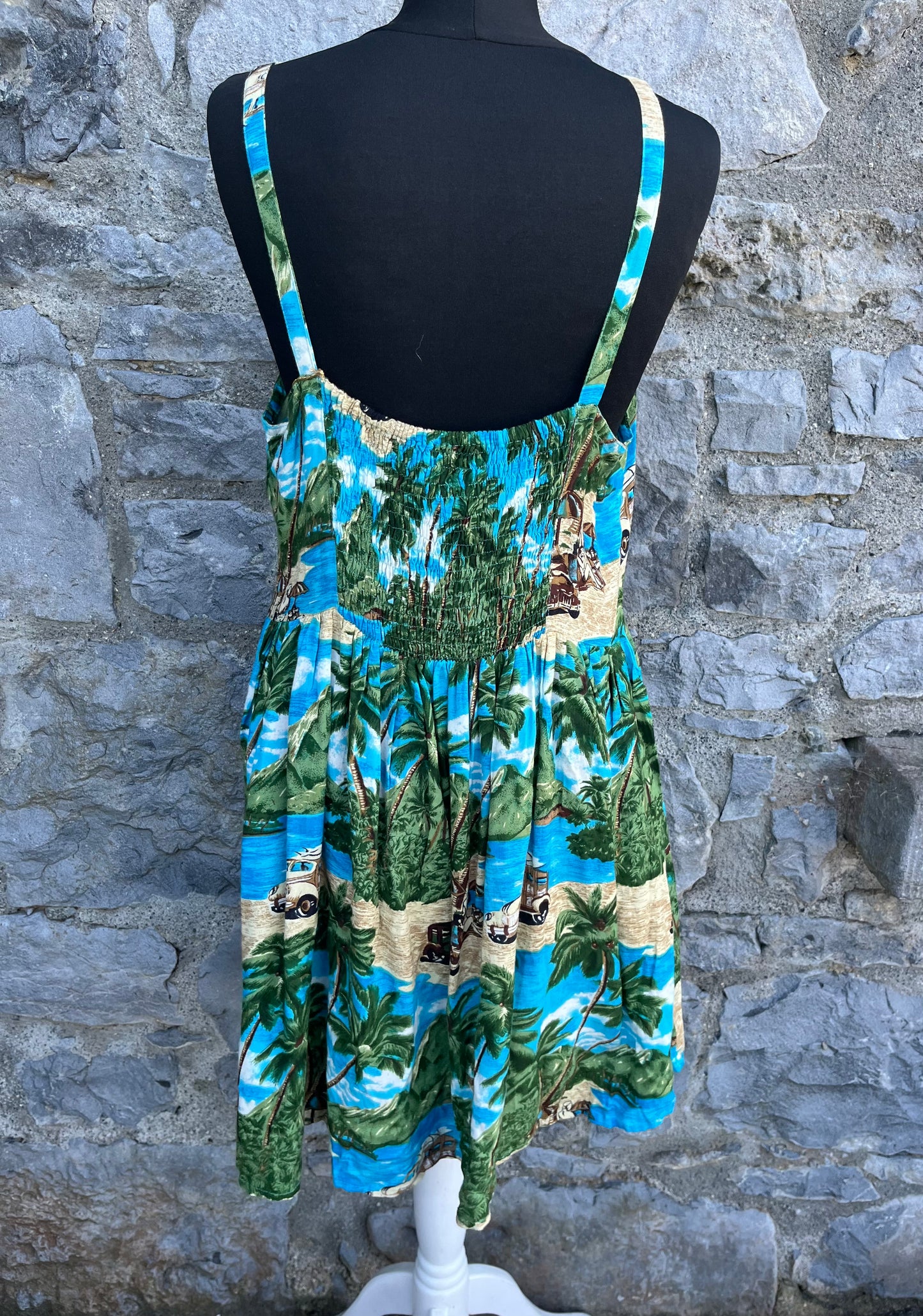 80s beach dress uk 14-16