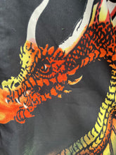 Load image into Gallery viewer, y2k Dragon black shirt   8-9y (128-134cm)
