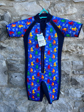 Load image into Gallery viewer, Dinosaurs wetsuit   5-6y (110-116cm)
