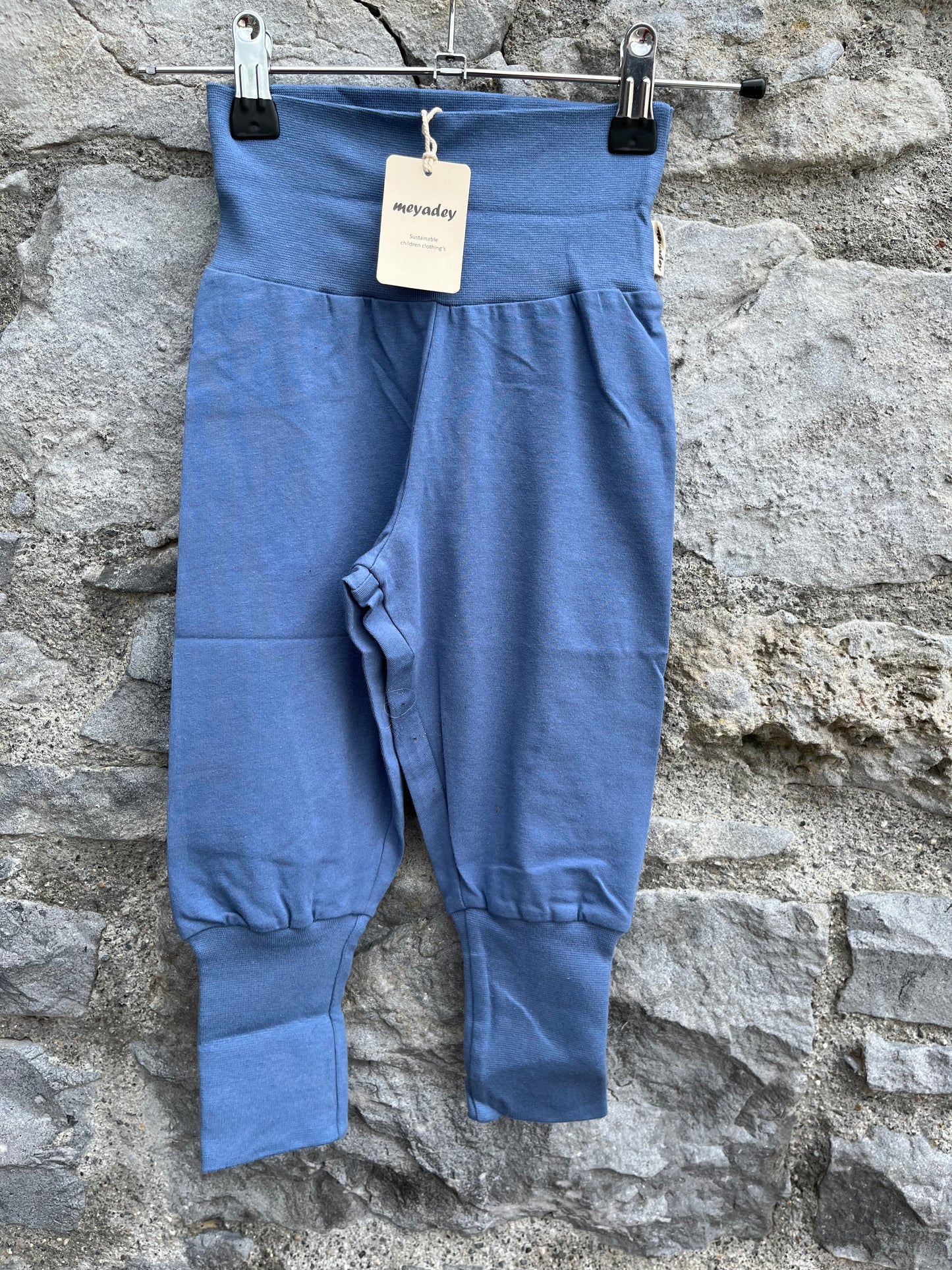 Moonlight blue rib pants  18-24m (86-92cm)