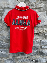 Load image into Gallery viewer, Aloha red polo shirt   7-8y (122-128cm)
