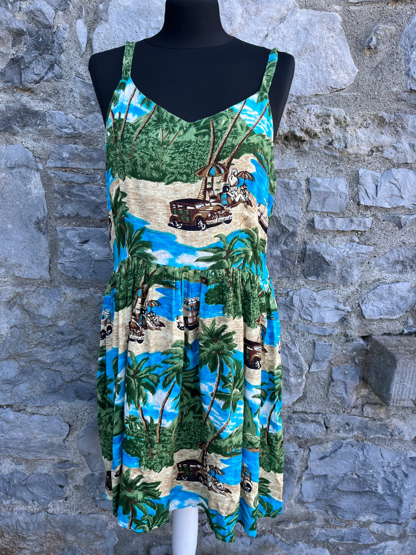 80s beach dress uk 14-16