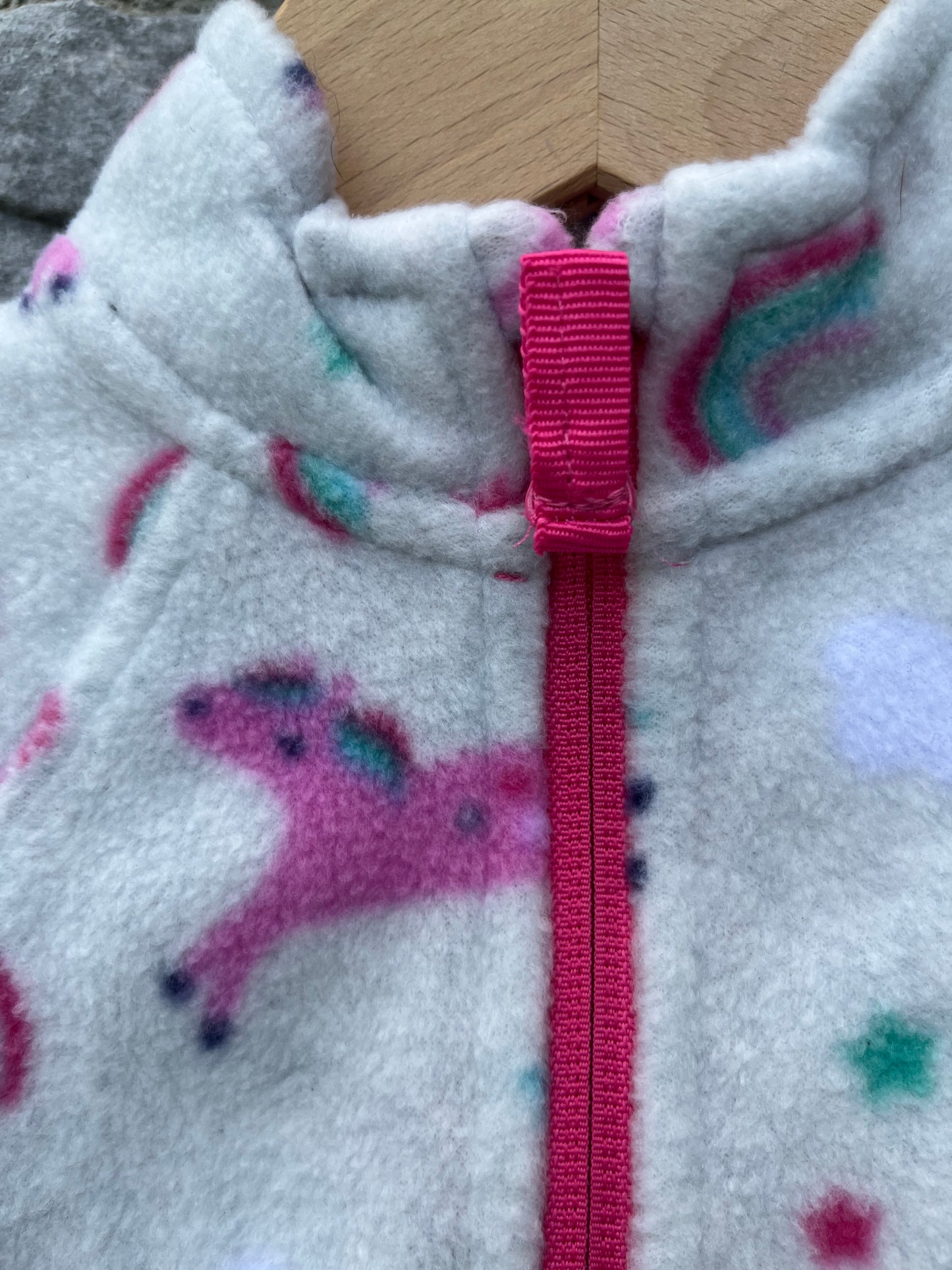 Unicorn fleece  9-12m (74-80cm)