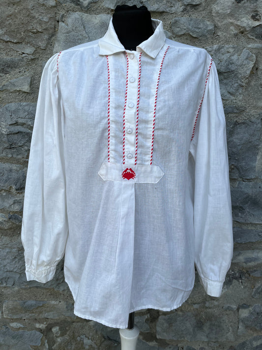 White folk blouse uk 14