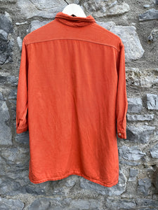 Orange denim tunic  11-12y (146-152cm)