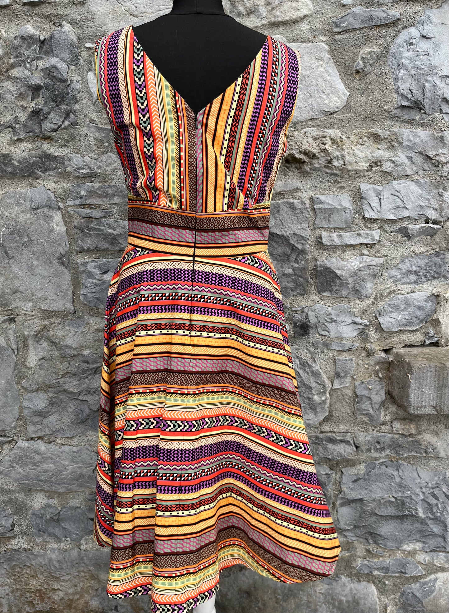 Aztec stripes dress uk 8