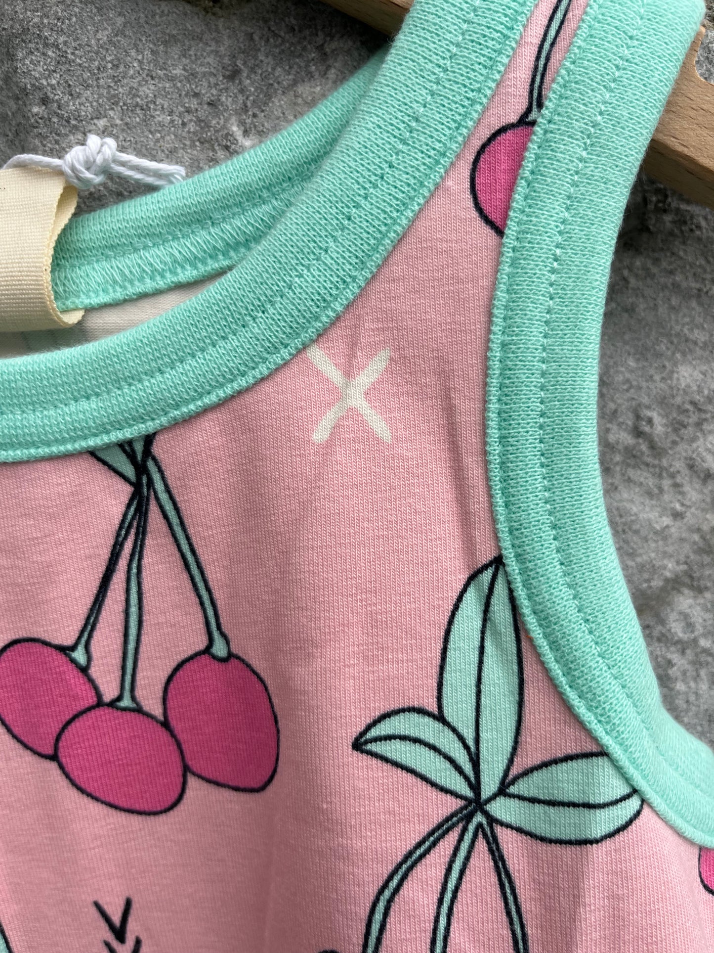 Cherries tank top  9-12m (74-80cm)