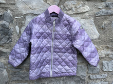Load image into Gallery viewer, Purple quilted jacket  3y (98cm)
