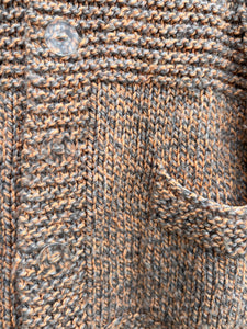 Beige hooded cardigan  12-18m (80-86cm)