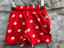 Load image into Gallery viewer, Red stars shorts  9-12m (74-80cm)
