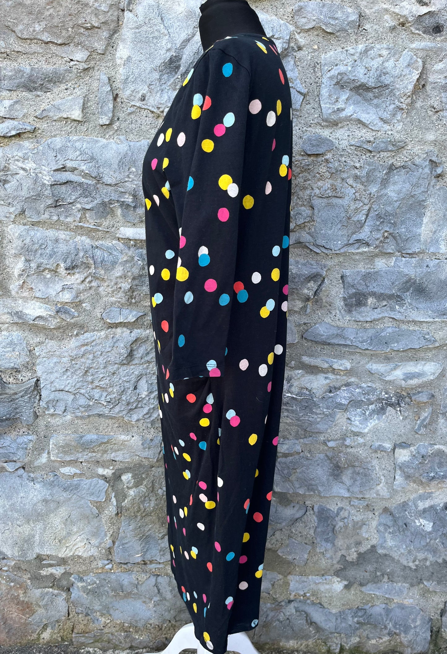 Rainbow dots maternity dress uk 14