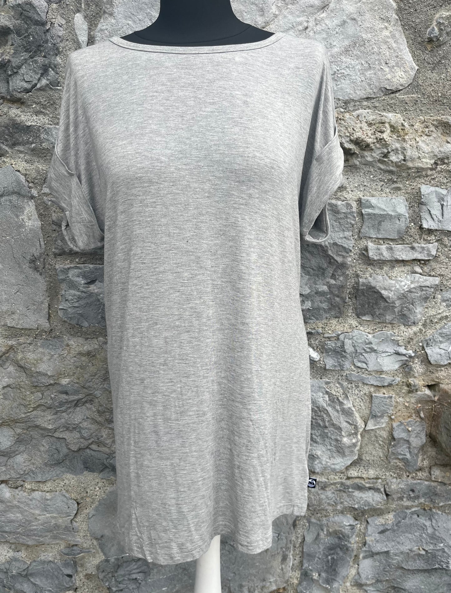 Grey long slouchy top uk 10