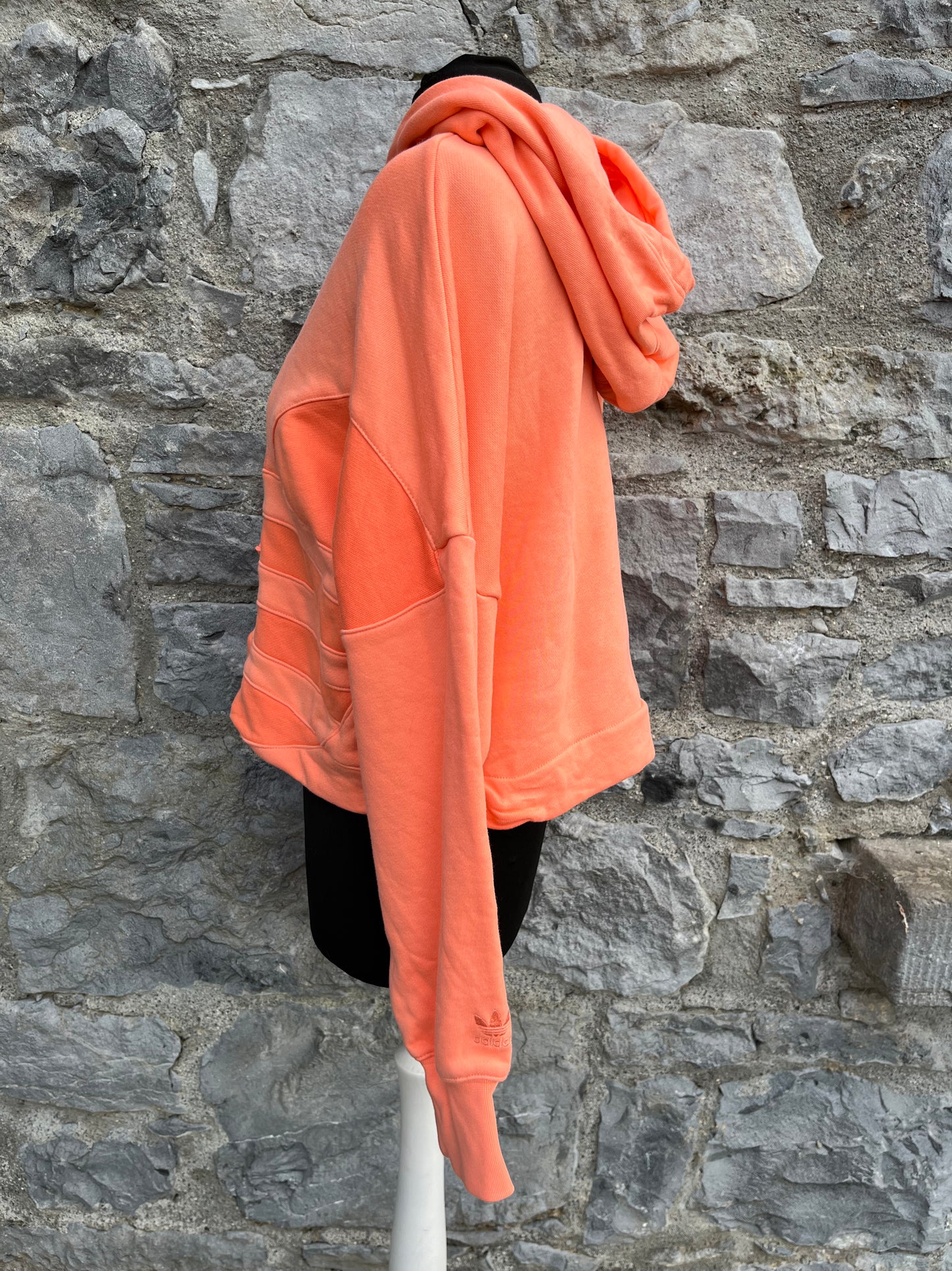 Orange cropped hoodie uk 10-12