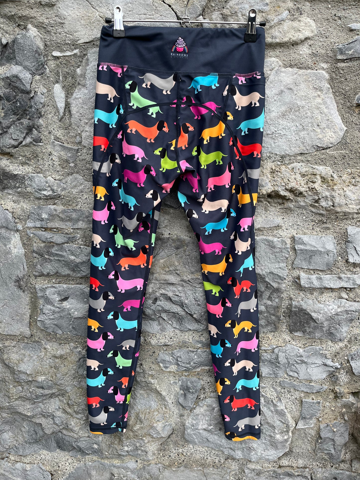 Rainbow dash hound leggings  uk 6-8