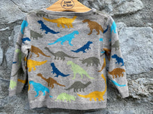 Load image into Gallery viewer, Beige dinosaurs jumper  9-12m (74-80cm)
