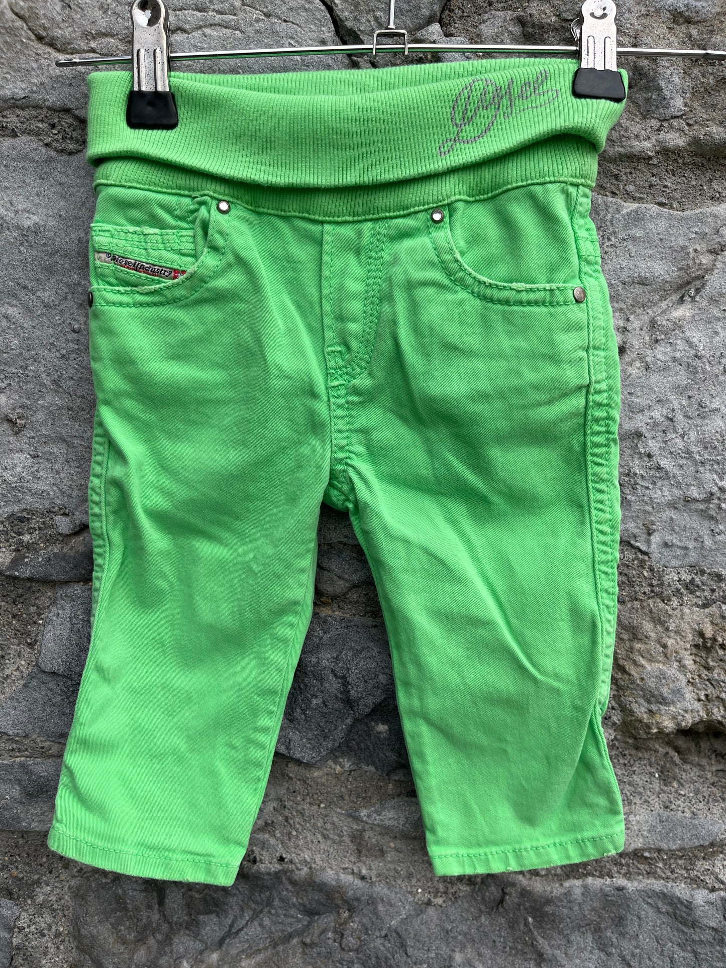 Green jeans   6m (68cm)