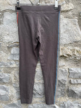Load image into Gallery viewer, Bold charcoal leggings   7-8y (122-128cm)
