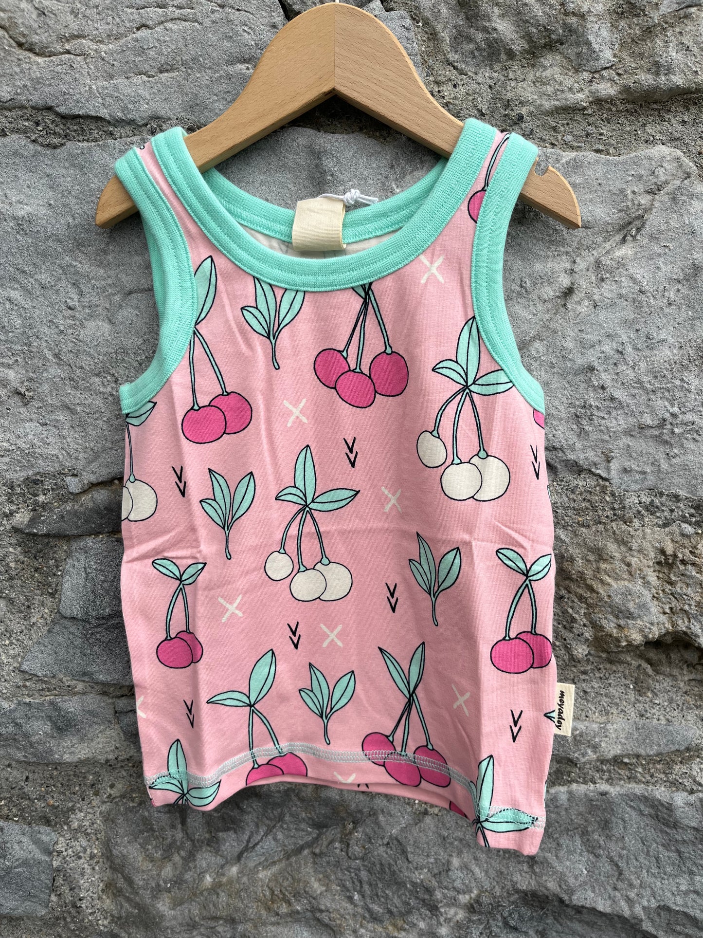 Cherries tank top  9-12m (74-80cm)