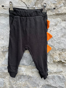 Spike black pants   6-9m (68-74cm)