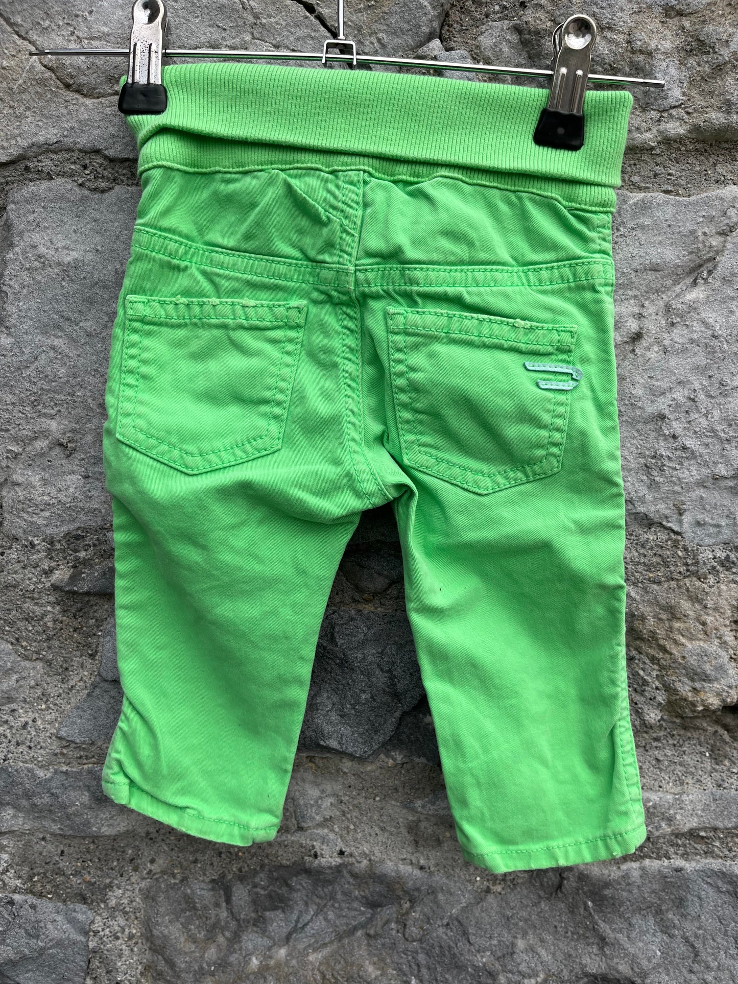 Green jeans   6m (68cm)