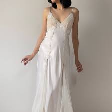 White maxi night gown uk 8