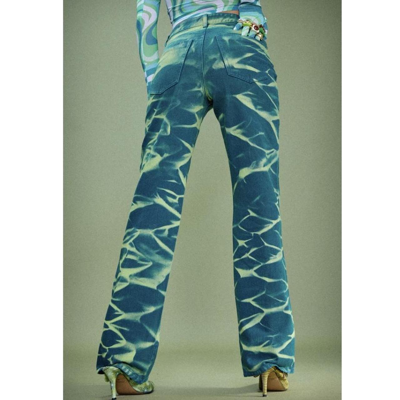 Jaded marble green jeans W28 or uk 10