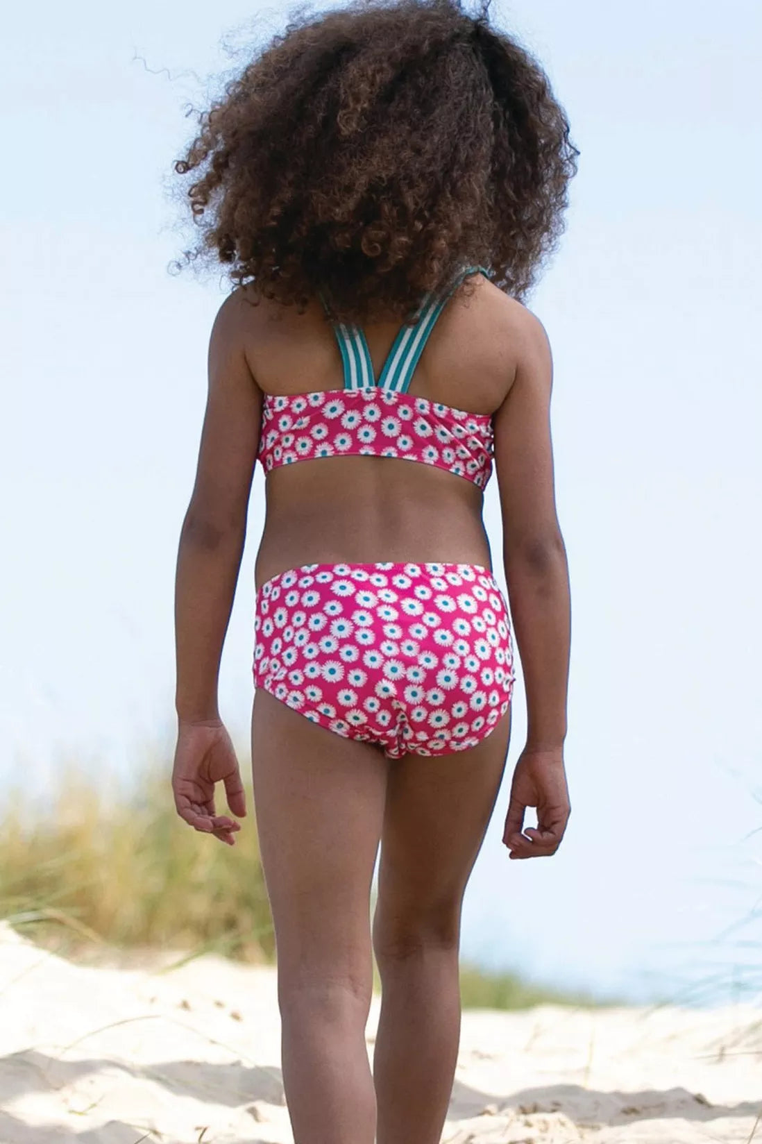 Pink daisies tankini  5y (110cm)