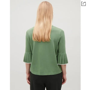 Green knitted top uk 14-16