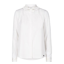 Load image into Gallery viewer, White shirt with collar embroidery uk 8-10
