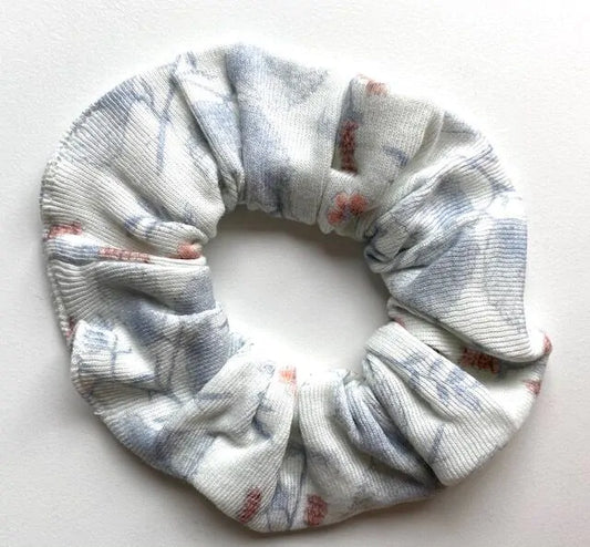 Floral scrunchie