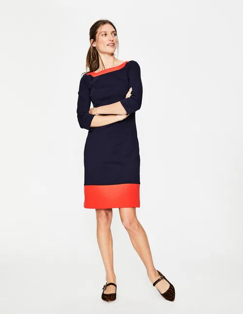 Navy&red dress uk 14