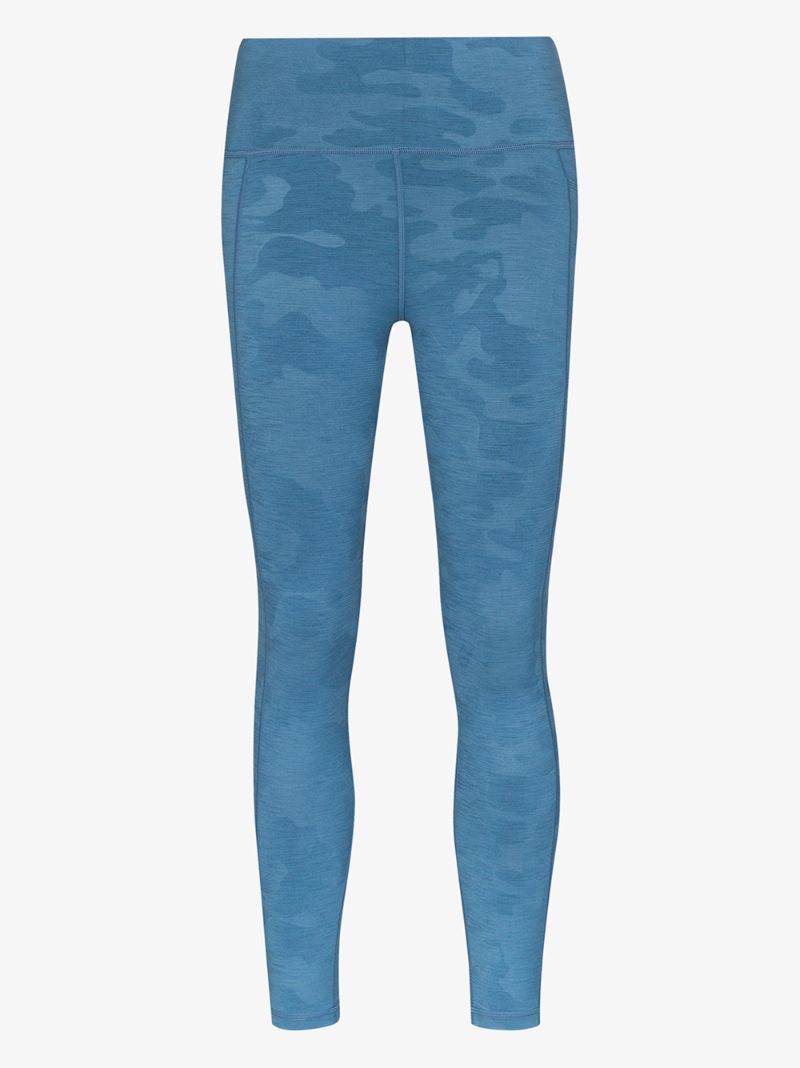 SB Blue camouflage leggings uk 8-10