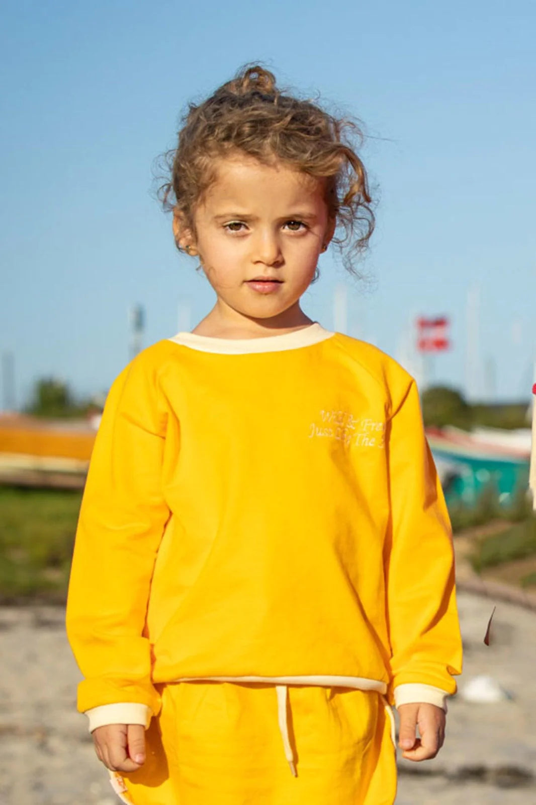 Citrus Joy is a Feeling sweatshirt  10y (140cm)