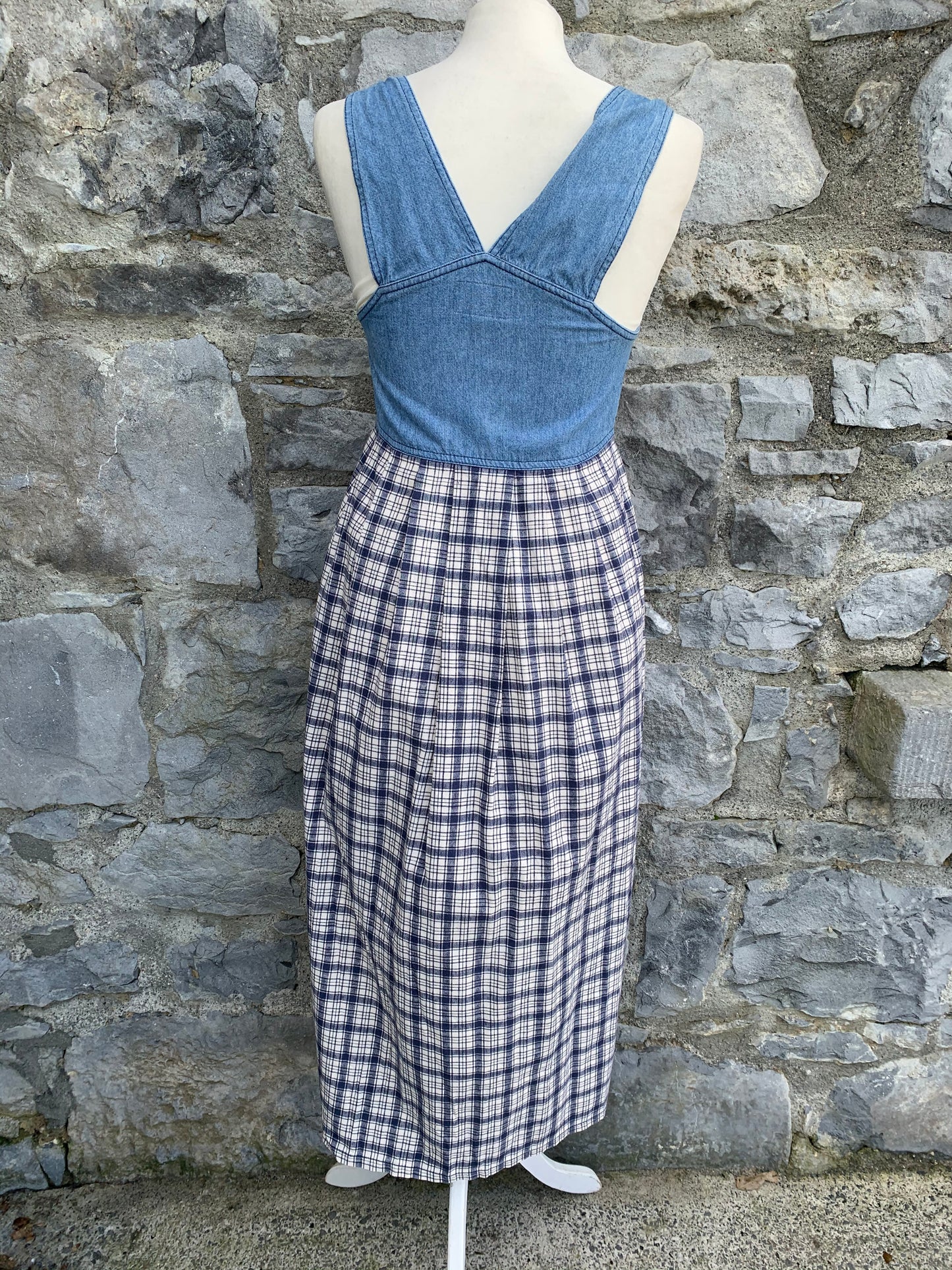 Petrol 90s denim pinafore   uk 6-8