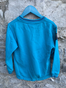 Blue sweatshirt    4-5y (104-110cm)