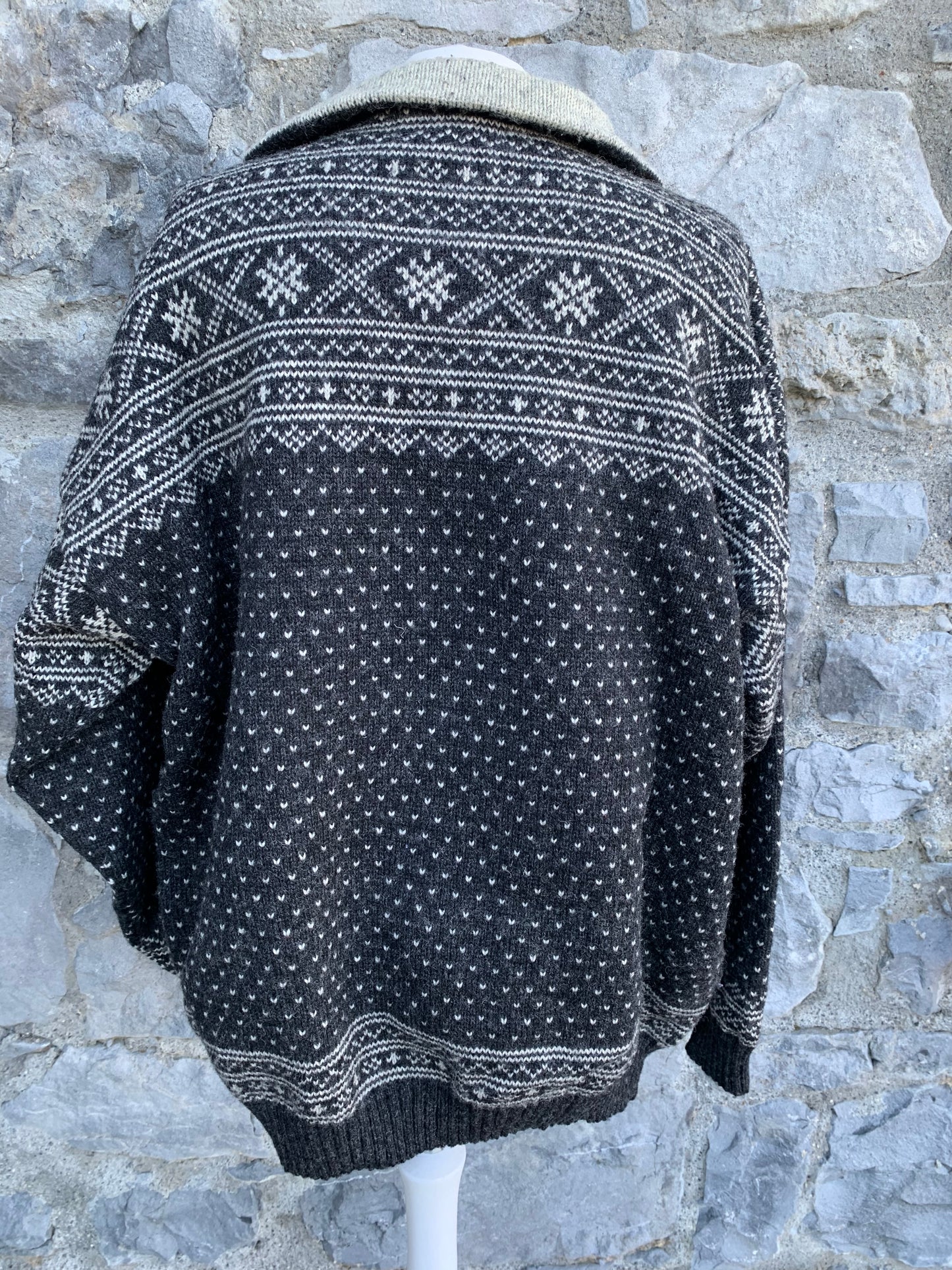 Norwegian print jumper XL