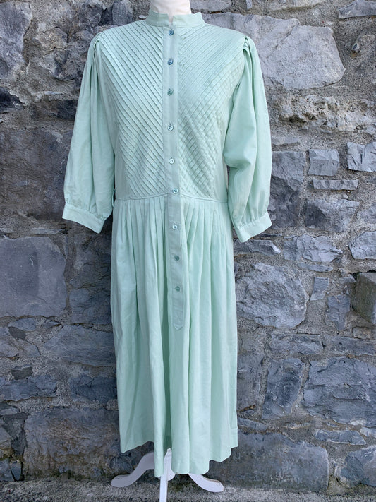 Bogner 80s pistachio dress   uk 14